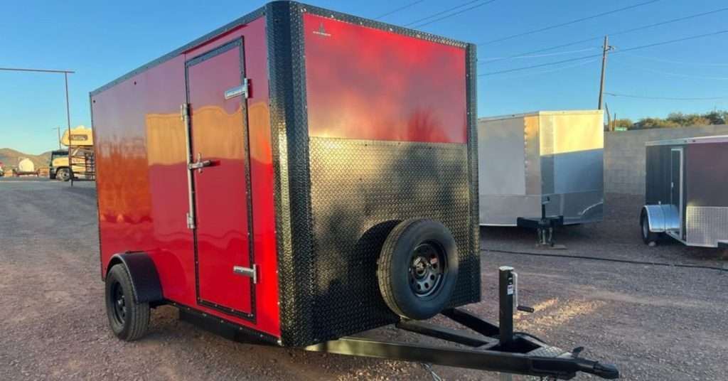 custom enclosed trailer for sale