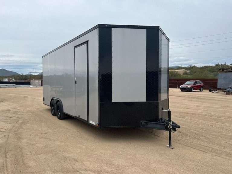 Custom 8.5 x 20 toy hauler/enclosed trailer